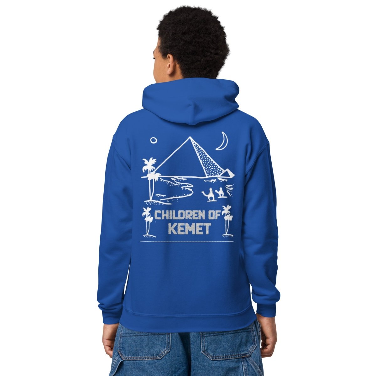 Children Of Kemet Youth Heavy Blend Hoodie - Chinchilla Choons